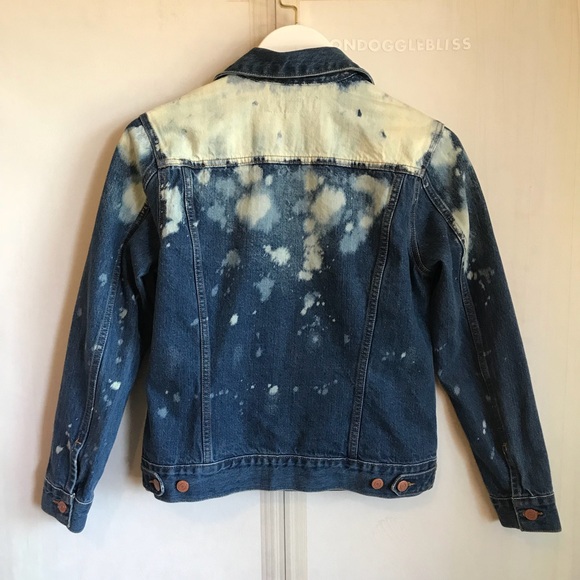 LUCKY BRAND Distressed Denim Jacket - Picture 5 of 8